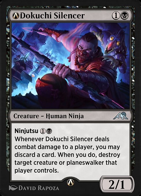 A-Dokuchi Silencer (Kamigawa: Neon Dynasty)